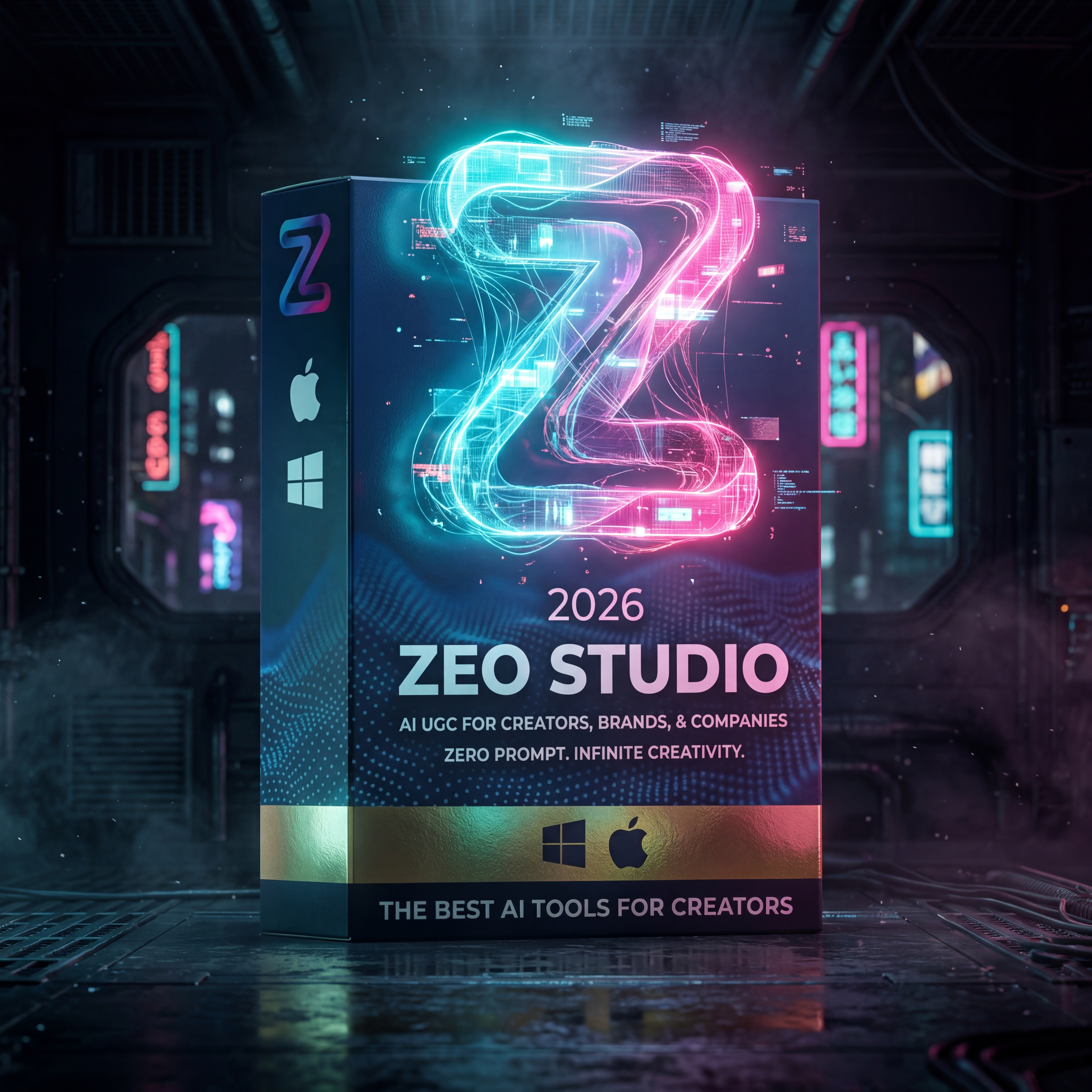 AI Generated - Sci-fi commercial photography